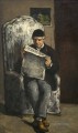 The Artists Father Reading his Newspaper Paul Cezanne